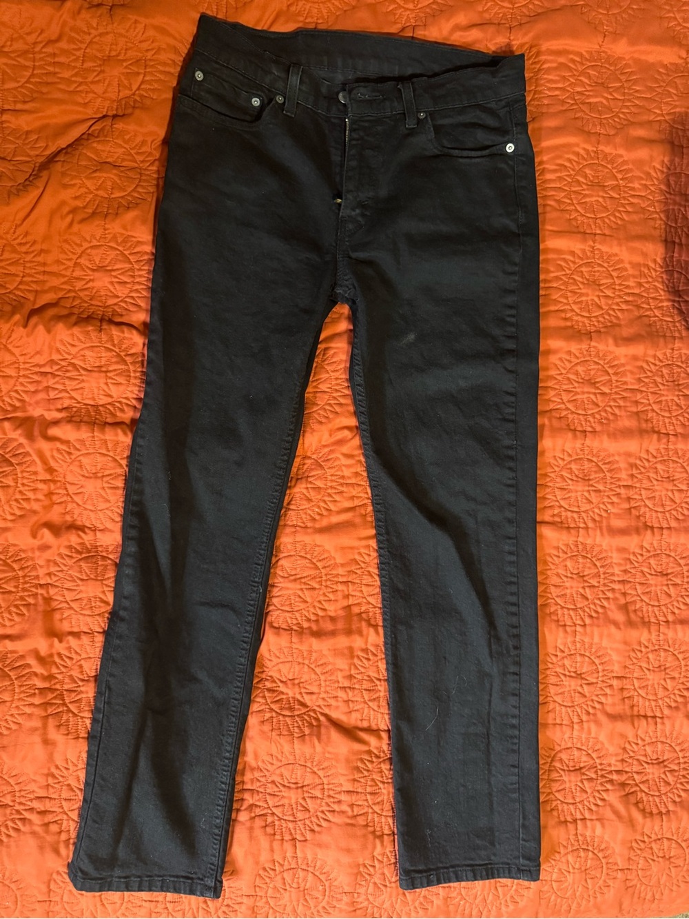 Levi's Men's Slim Black Jeans